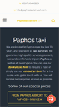 Mobile Screenshot of paphostaxiairport.com
